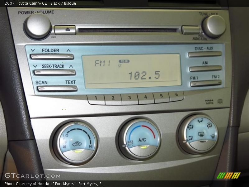 Black / Bisque 2007 Toyota Camry CE