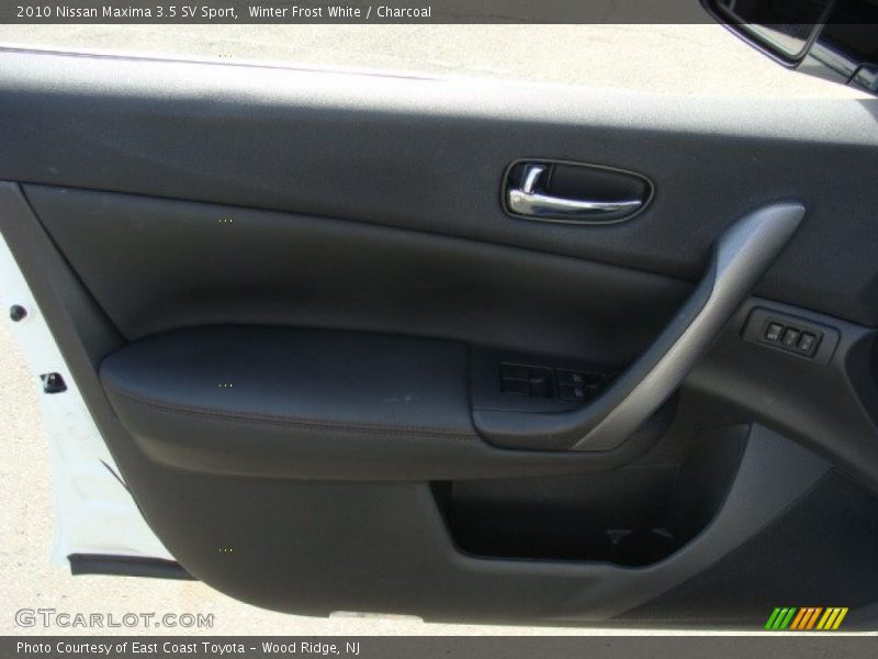 Winter Frost White / Charcoal 2010 Nissan Maxima 3.5 SV Sport