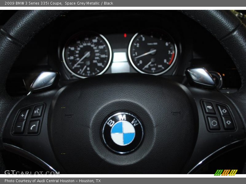 Space Grey Metallic / Black 2009 BMW 3 Series 335i Coupe