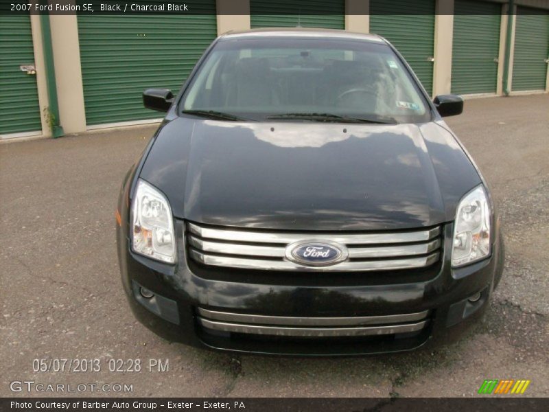 Black / Charcoal Black 2007 Ford Fusion SE