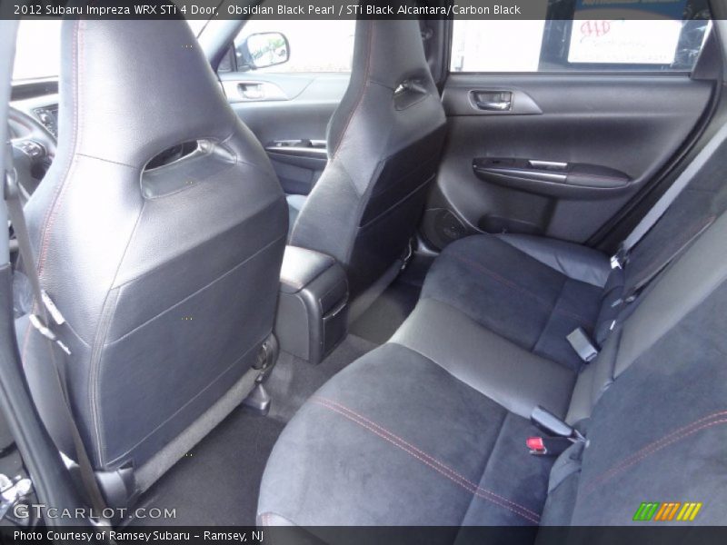Obsidian Black Pearl / STi Black Alcantara/Carbon Black 2012 Subaru Impreza WRX STi 4 Door