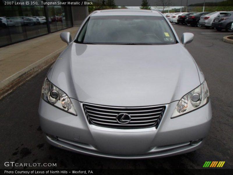 Tungsten Silver Metallic / Black 2007 Lexus ES 350