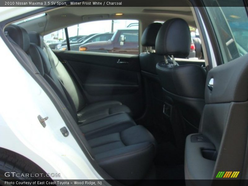 Winter Frost White / Charcoal 2010 Nissan Maxima 3.5 SV Sport