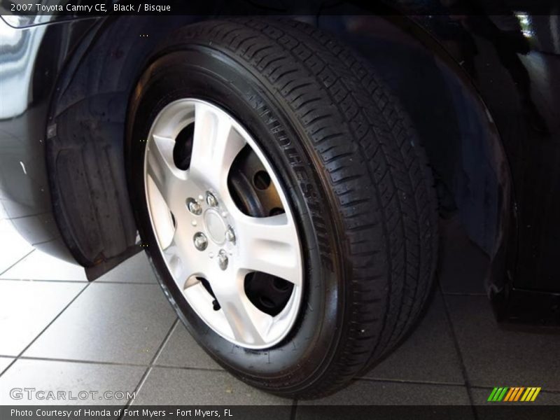 Black / Bisque 2007 Toyota Camry CE