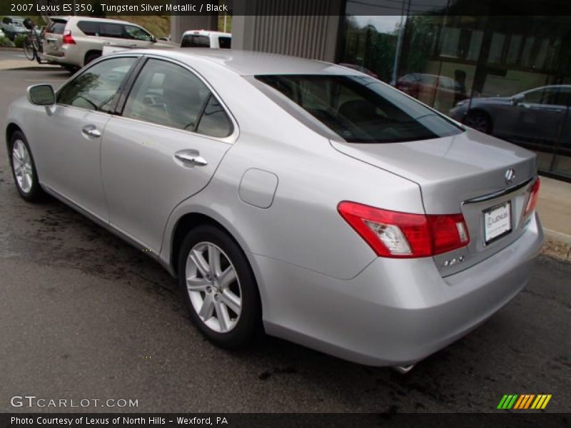 Tungsten Silver Metallic / Black 2007 Lexus ES 350