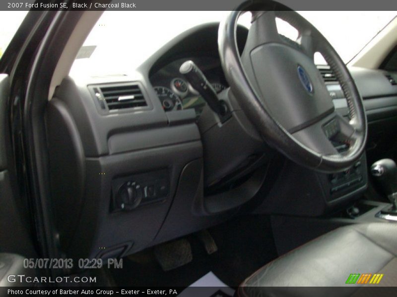 Black / Charcoal Black 2007 Ford Fusion SE