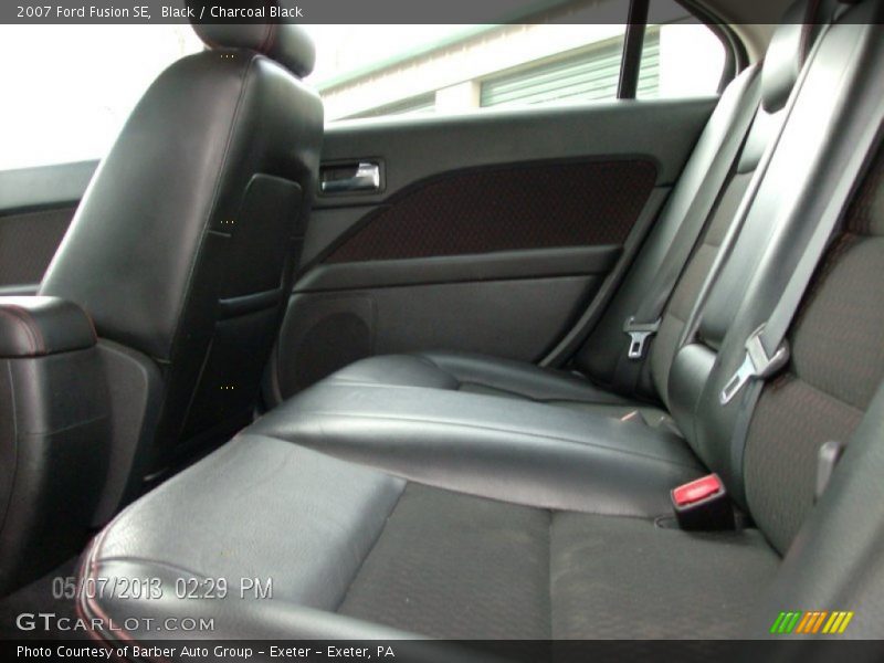 Black / Charcoal Black 2007 Ford Fusion SE