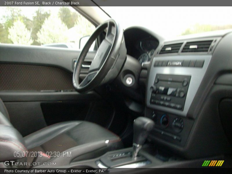 Black / Charcoal Black 2007 Ford Fusion SE