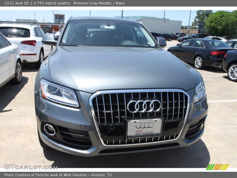 Monsoon Gray Metallic / Black 2013 Audi Q5 2.0 TFSI hybrid quattro