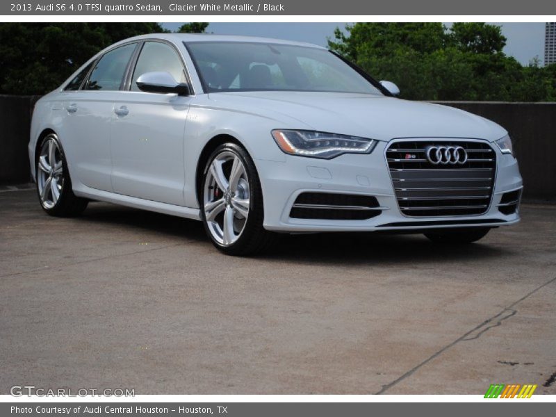 Glacier White Metallic / Black 2013 Audi S6 4.0 TFSI quattro Sedan