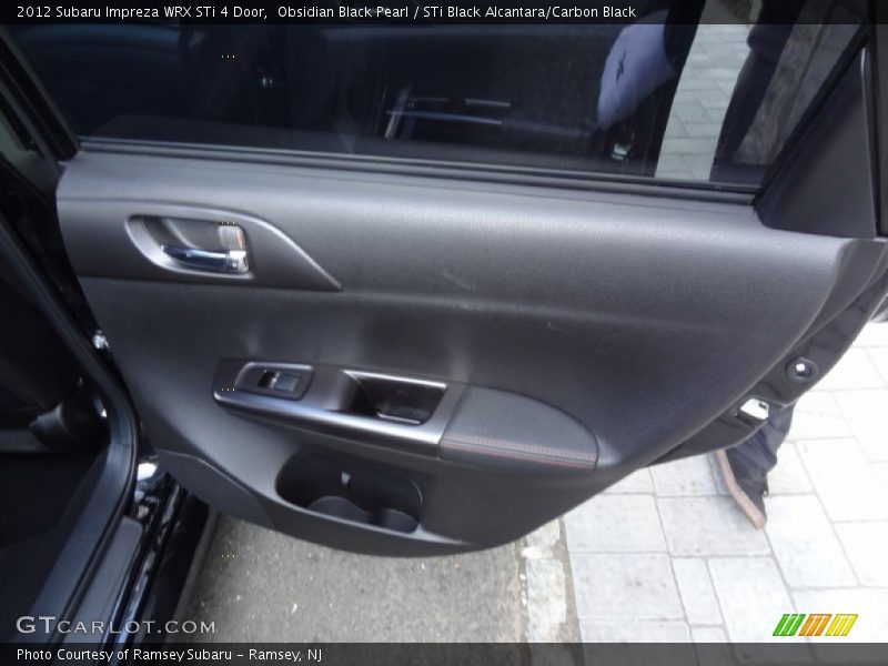 Obsidian Black Pearl / STi Black Alcantara/Carbon Black 2012 Subaru Impreza WRX STi 4 Door