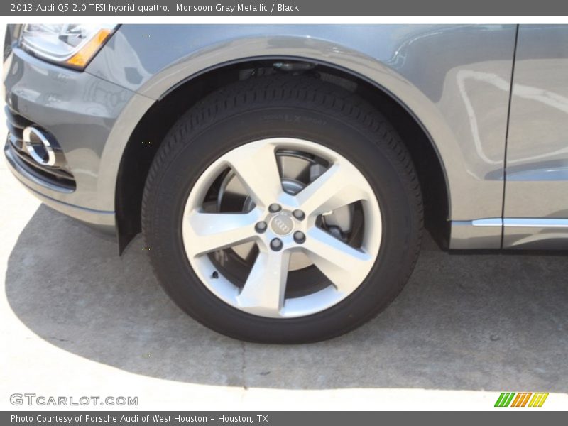 Monsoon Gray Metallic / Black 2013 Audi Q5 2.0 TFSI hybrid quattro