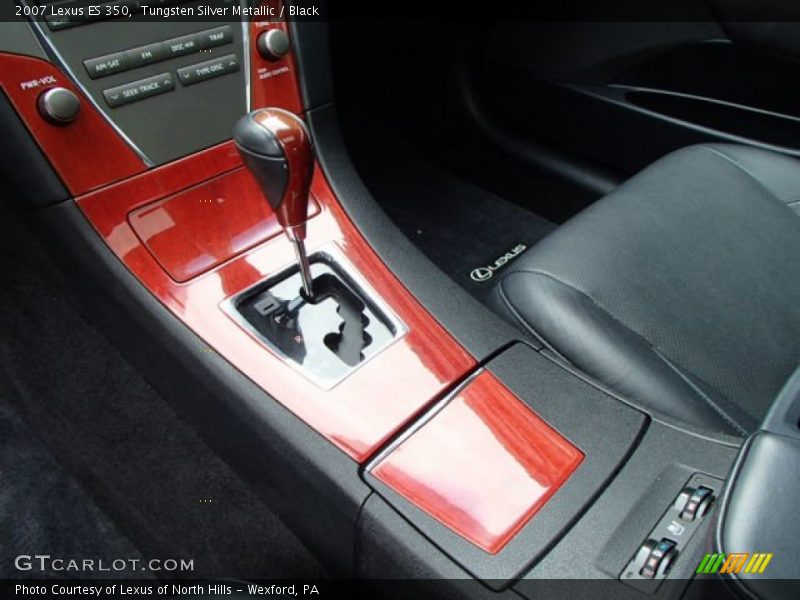Tungsten Silver Metallic / Black 2007 Lexus ES 350