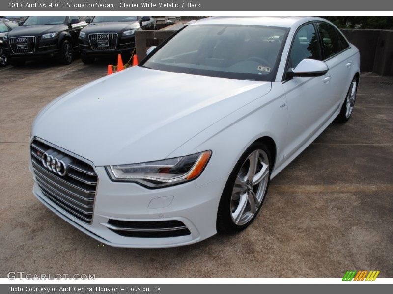 Glacier White Metallic / Black 2013 Audi S6 4.0 TFSI quattro Sedan