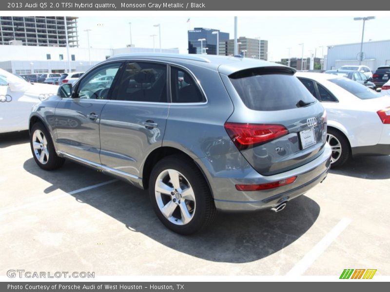 Monsoon Gray Metallic / Black 2013 Audi Q5 2.0 TFSI hybrid quattro