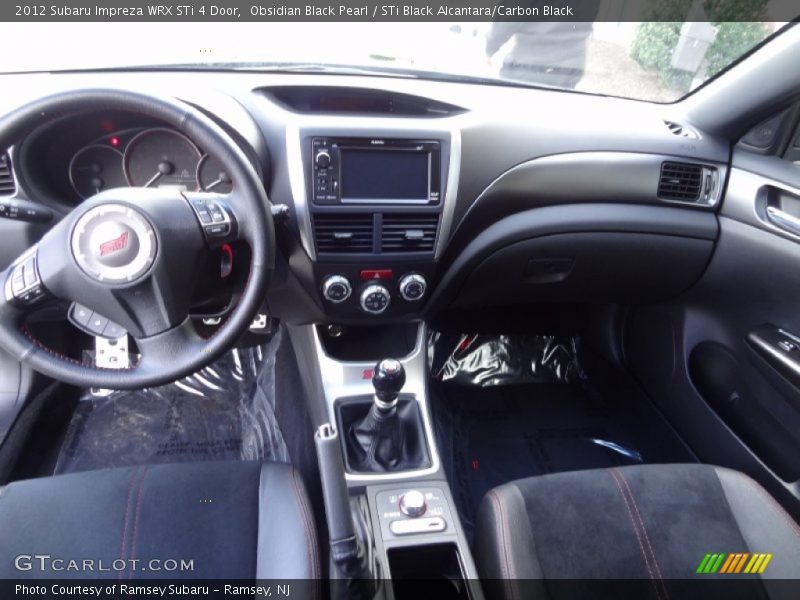 Dashboard of 2012 Impreza WRX STi 4 Door
