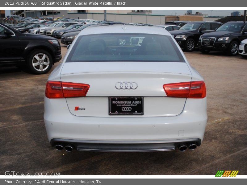 Glacier White Metallic / Black 2013 Audi S6 4.0 TFSI quattro Sedan