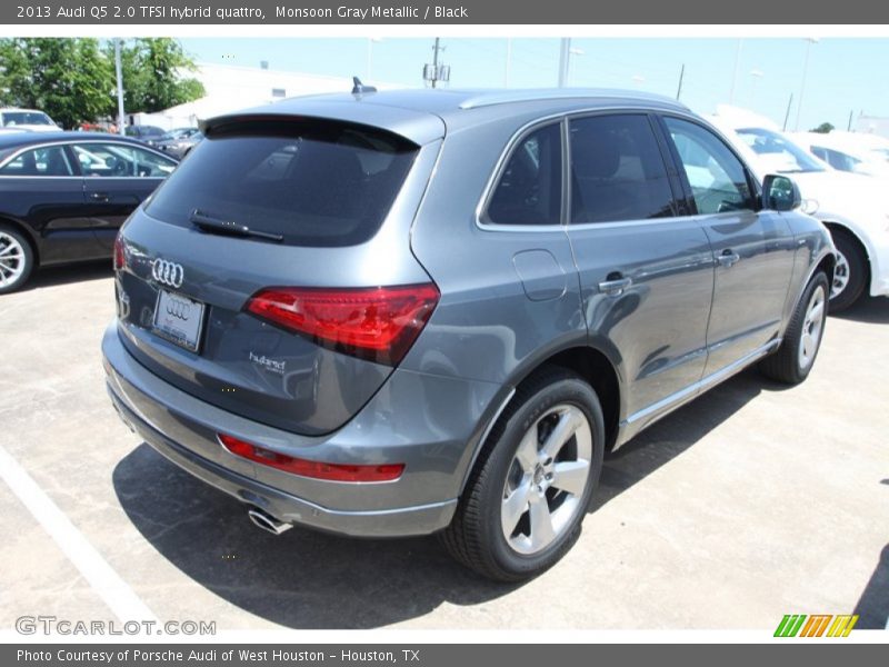 Monsoon Gray Metallic / Black 2013 Audi Q5 2.0 TFSI hybrid quattro