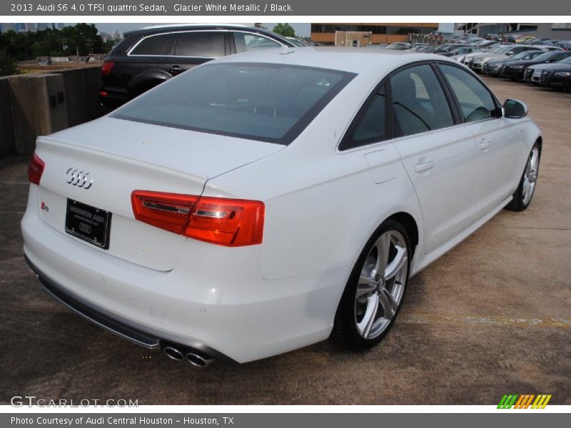 Glacier White Metallic / Black 2013 Audi S6 4.0 TFSI quattro Sedan