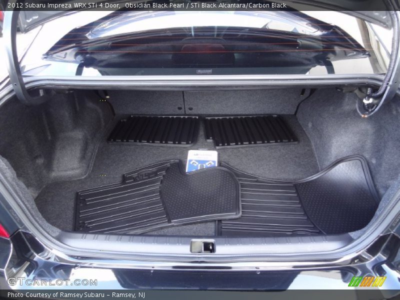  2012 Impreza WRX STi 4 Door Trunk