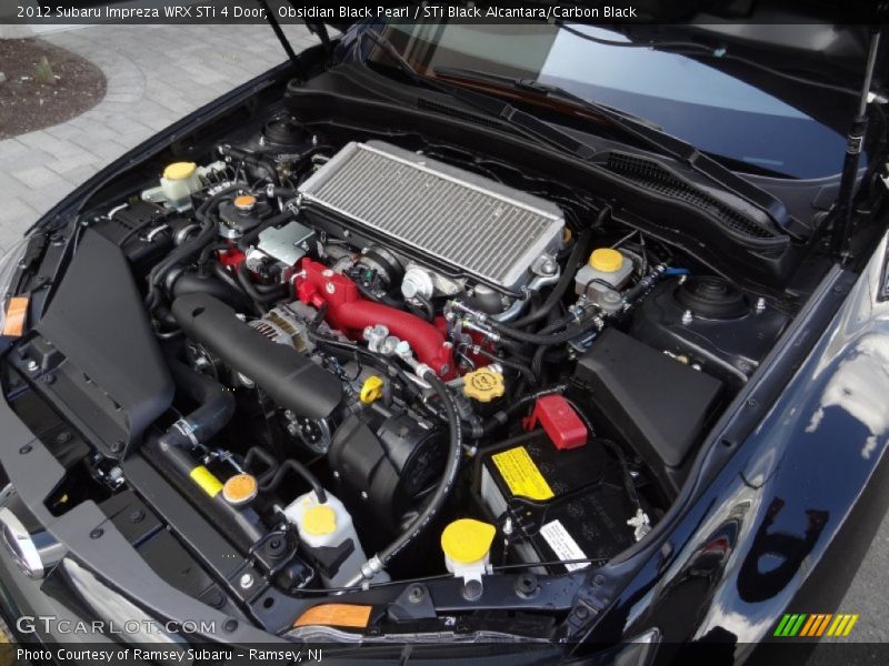  2012 Impreza WRX STi 4 Door Engine - 2.5 Liter STi Turbocharged DOHC 16-Valve DAVCS Flat 4 Cylinder