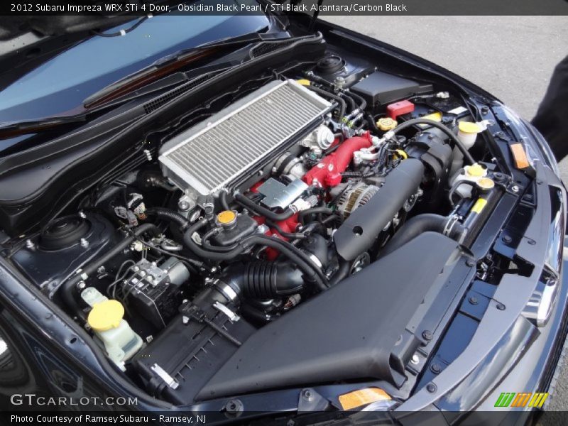  2012 Impreza WRX STi 4 Door Engine - 2.5 Liter STi Turbocharged DOHC 16-Valve DAVCS Flat 4 Cylinder