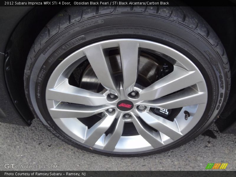  2012 Impreza WRX STi 4 Door Wheel