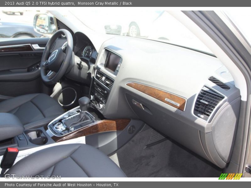 Monsoon Gray Metallic / Black 2013 Audi Q5 2.0 TFSI hybrid quattro