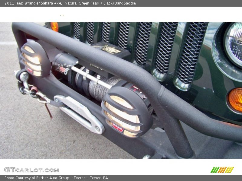 Natural Green Pearl / Black/Dark Saddle 2011 Jeep Wrangler Sahara 4x4