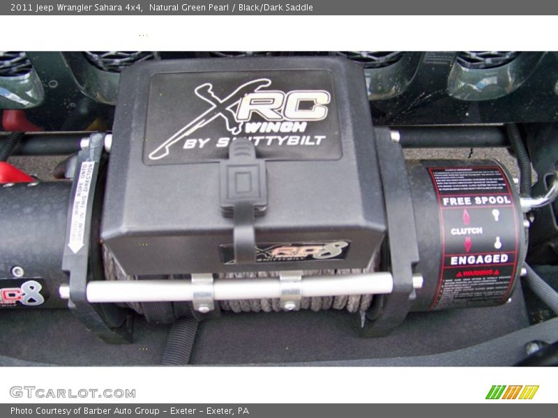 Natural Green Pearl / Black/Dark Saddle 2011 Jeep Wrangler Sahara 4x4