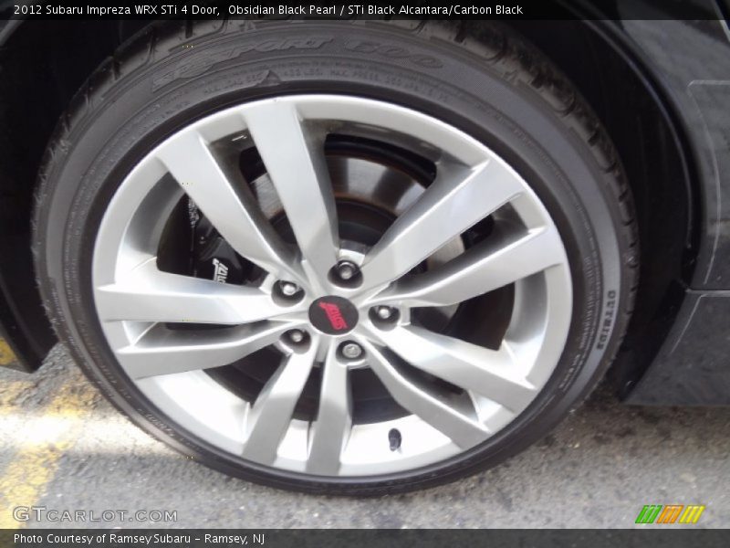  2012 Impreza WRX STi 4 Door Wheel