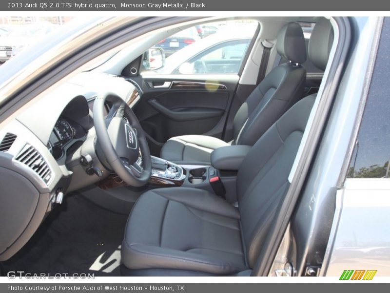 Monsoon Gray Metallic / Black 2013 Audi Q5 2.0 TFSI hybrid quattro