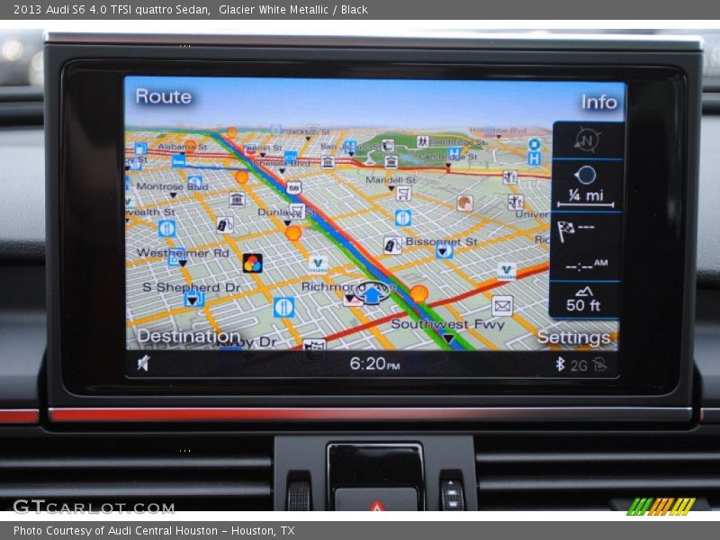 Navigation of 2013 S6 4.0 TFSI quattro Sedan