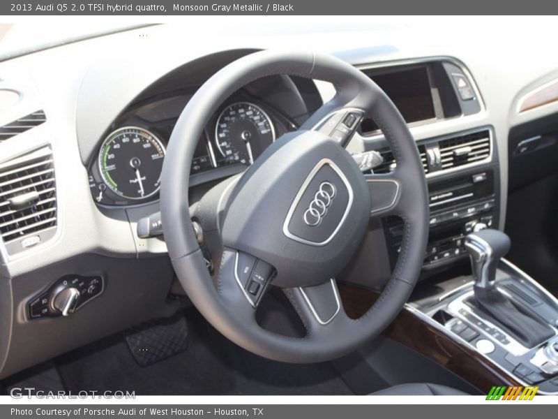 Monsoon Gray Metallic / Black 2013 Audi Q5 2.0 TFSI hybrid quattro
