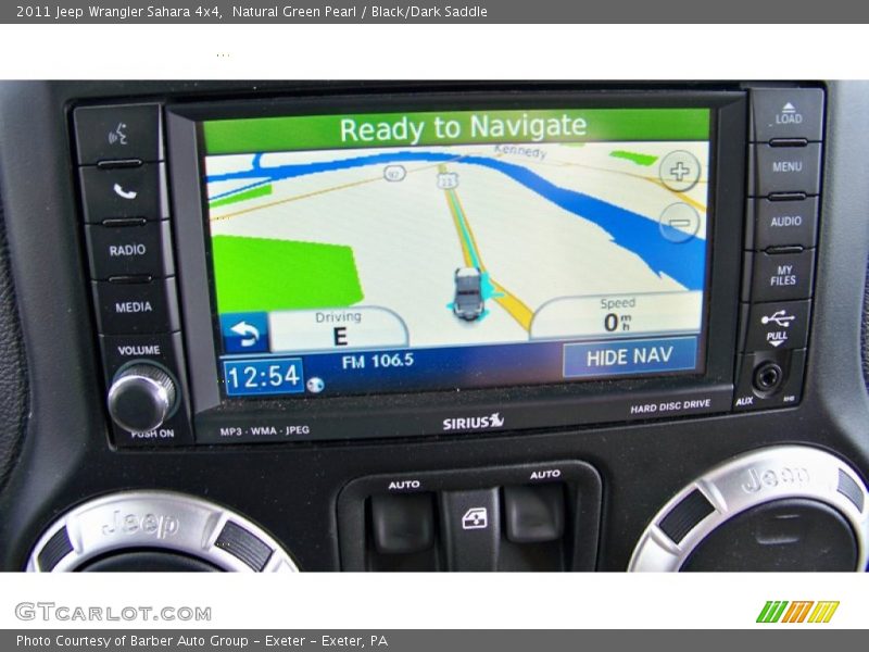 Natural Green Pearl / Black/Dark Saddle 2011 Jeep Wrangler Sahara 4x4