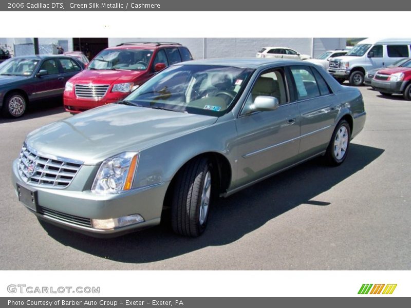 Green Silk Metallic / Cashmere 2006 Cadillac DTS