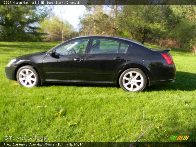 Super Black / Charcoal 2007 Nissan Maxima 3.5 SE