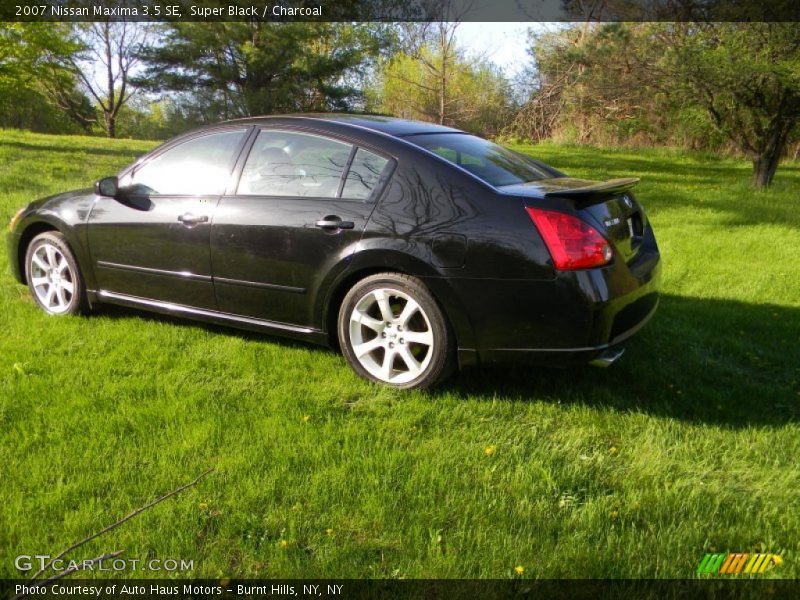 Super Black / Charcoal 2007 Nissan Maxima 3.5 SE