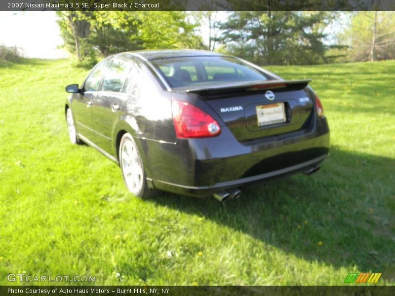 Super Black / Charcoal 2007 Nissan Maxima 3.5 SE