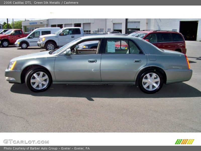 Green Silk Metallic / Cashmere 2006 Cadillac DTS