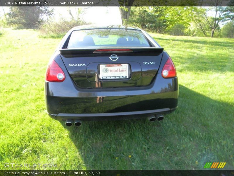 Super Black / Charcoal 2007 Nissan Maxima 3.5 SE