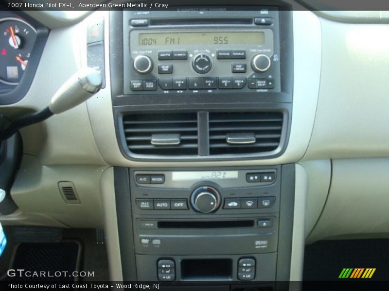 Aberdeen Green Metallic / Gray 2007 Honda Pilot EX-L