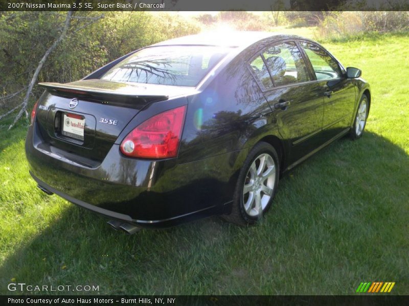 Super Black / Charcoal 2007 Nissan Maxima 3.5 SE