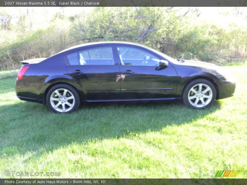 Super Black / Charcoal 2007 Nissan Maxima 3.5 SE