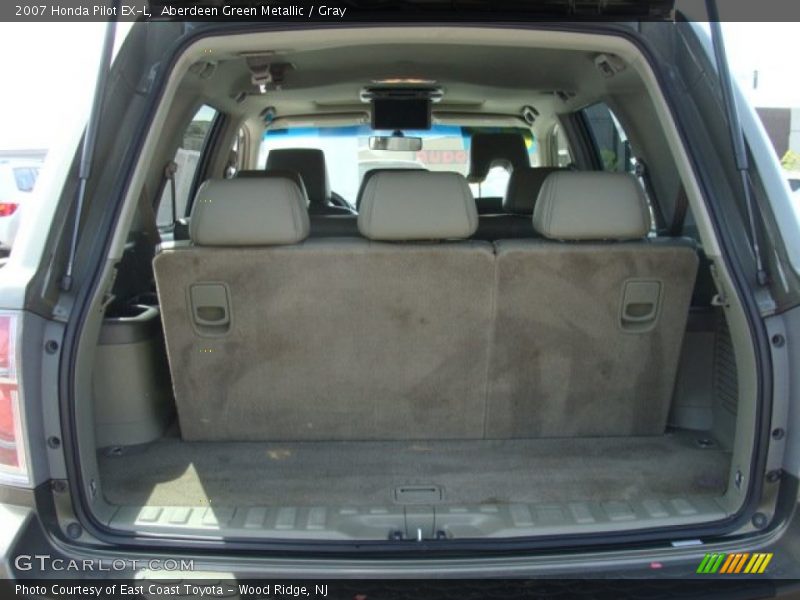 Aberdeen Green Metallic / Gray 2007 Honda Pilot EX-L