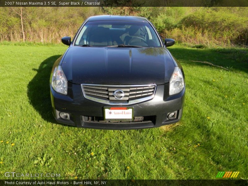 Super Black / Charcoal 2007 Nissan Maxima 3.5 SE