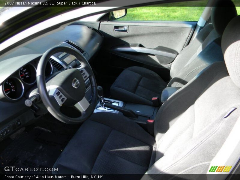 Super Black / Charcoal 2007 Nissan Maxima 3.5 SE