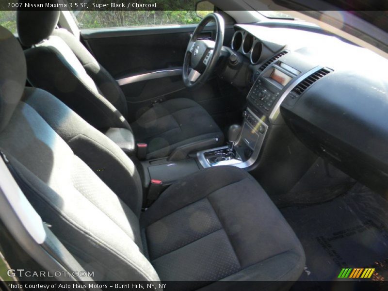 Super Black / Charcoal 2007 Nissan Maxima 3.5 SE