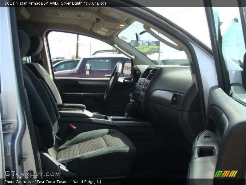 Silver Lightning / Charcoal 2011 Nissan Armada SV 4WD