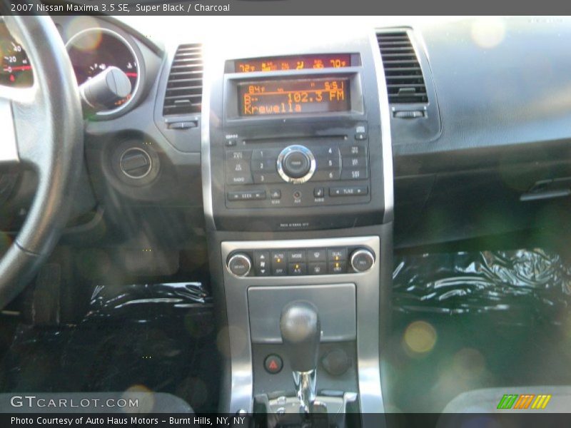 Super Black / Charcoal 2007 Nissan Maxima 3.5 SE